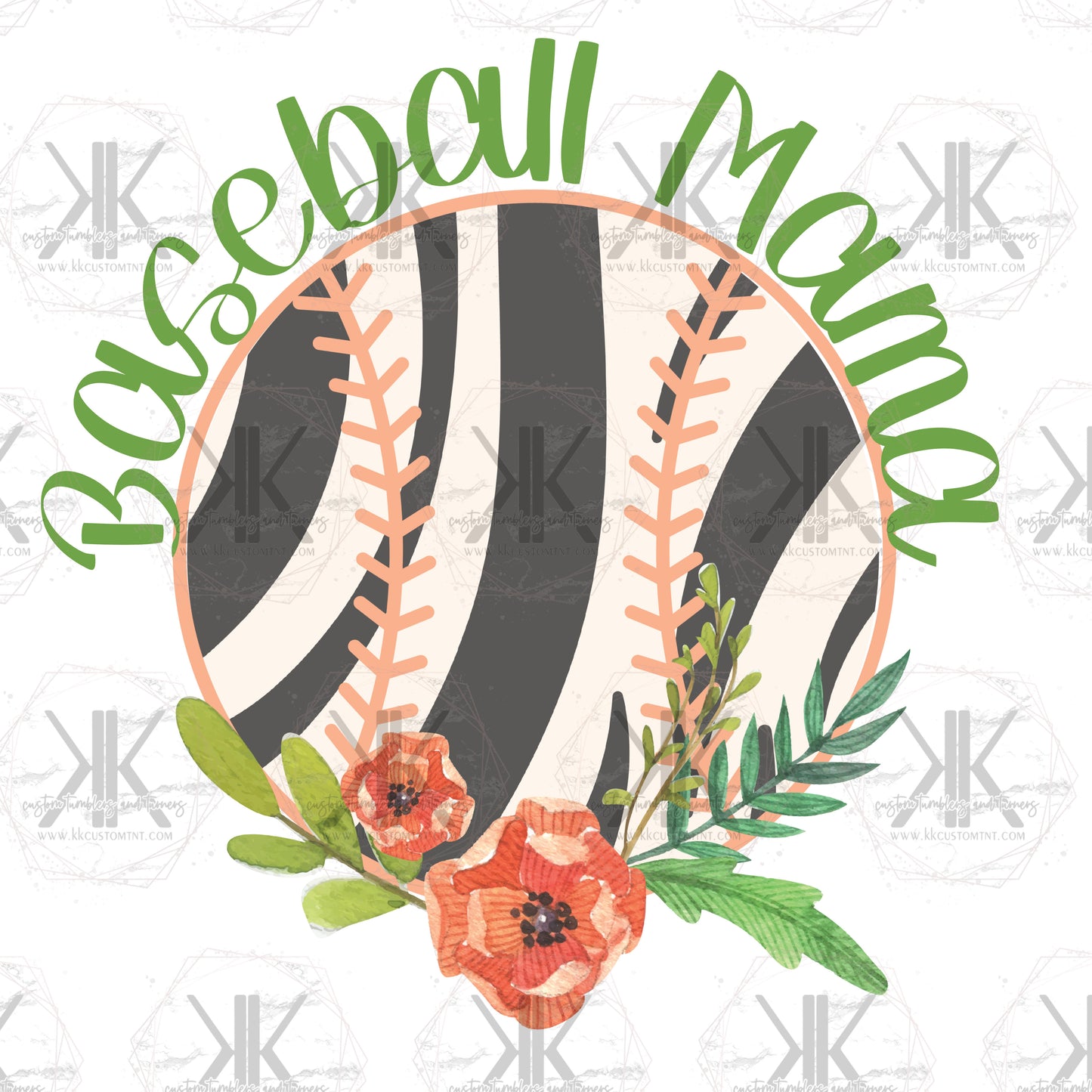 Baseball Mama PNG **Digital Download Only**