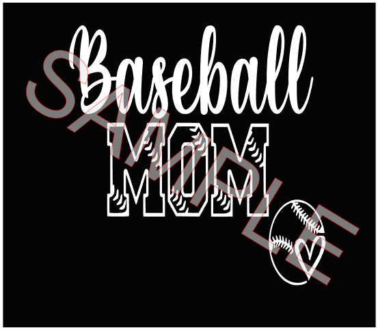 Baseball Mom SVG/PNG **Digital Download Only**