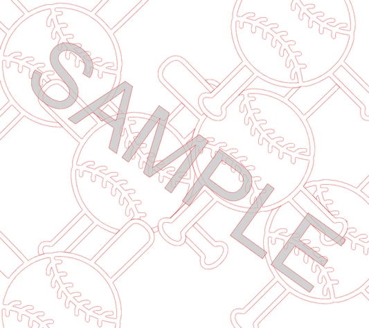 BAT AND BALL SVG **Digital Download Only**