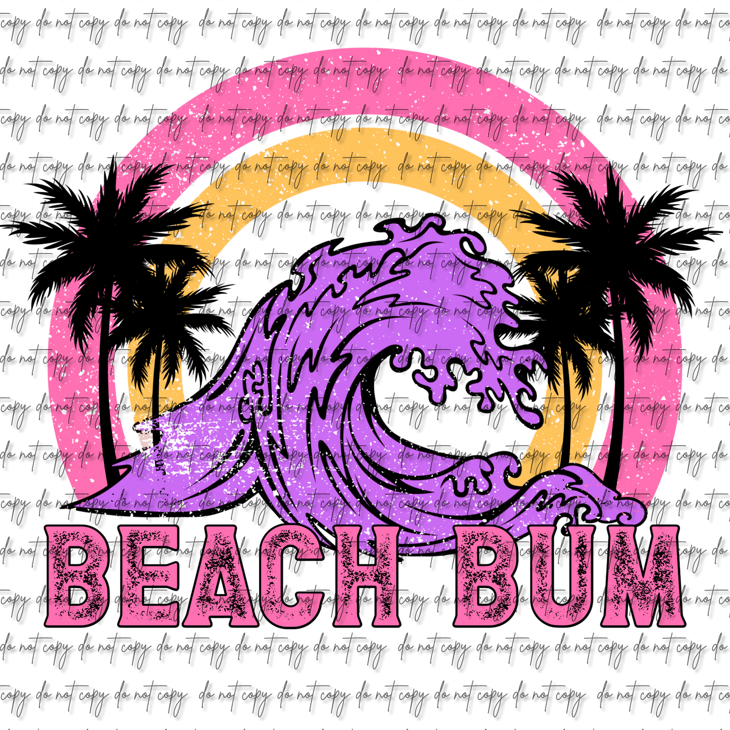 BEACH BUM DTF