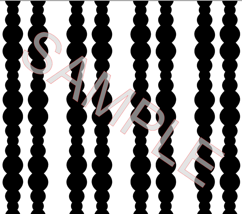 BEAD CURTAIN SVG **Digital Download Only**