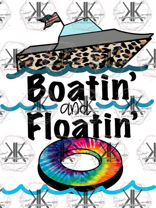 BOATIN' & FLOATIN' DTF