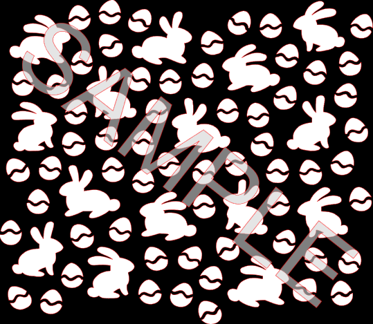 BUNNIES & EGGS SVG **Digital Download Only**