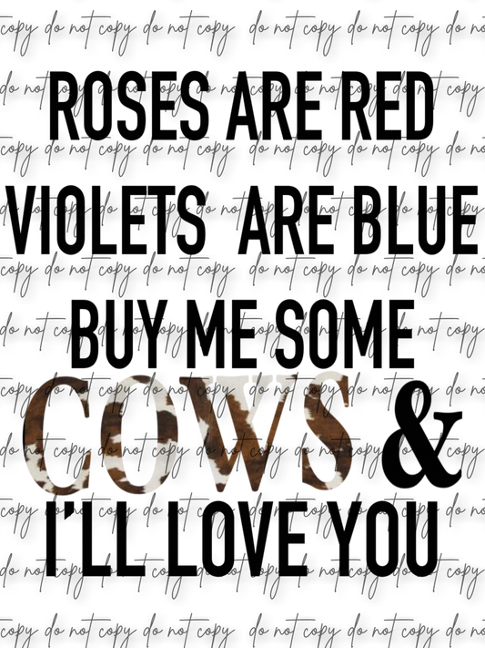 BUY ME SOME COWS *Digital Download Only**