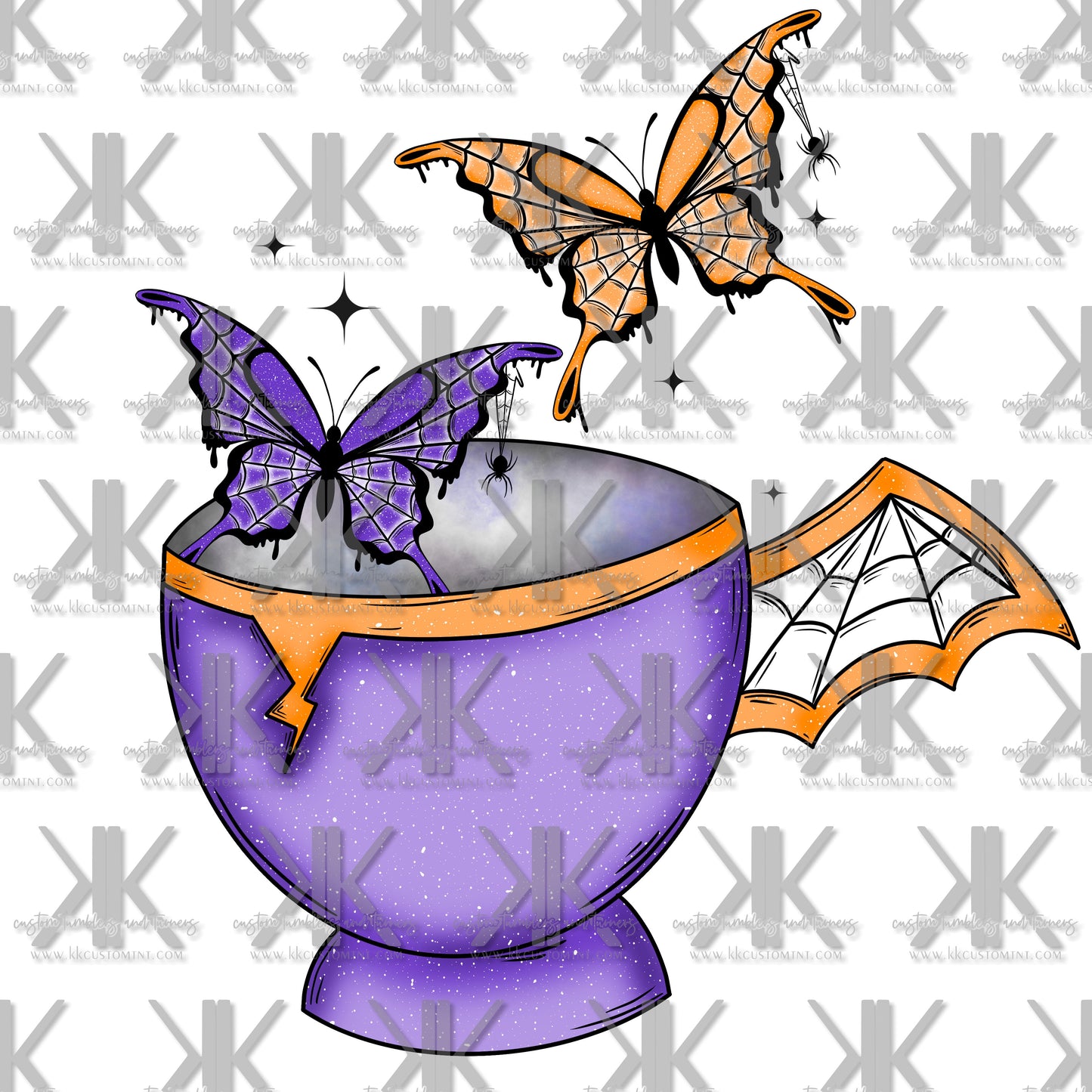 BUTTERFLY MUG DTF (2 OPTIONS)