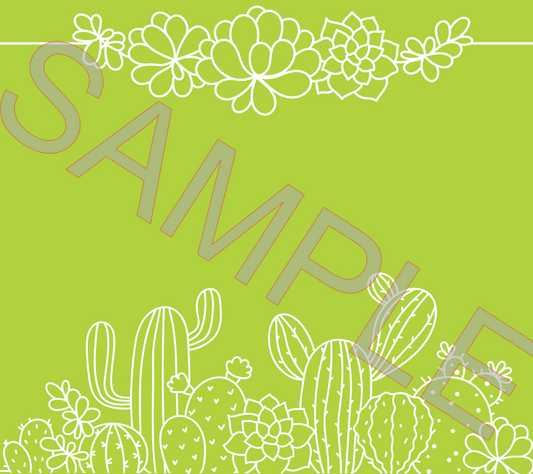 CACTUS FRAME SVG **Digital Download Only**