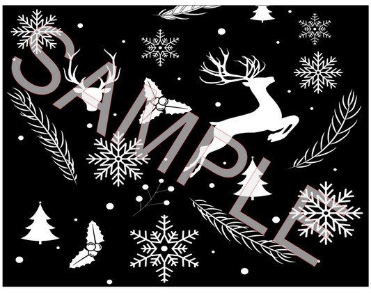 CHRISTMAS DEER SVG **Digital Download Only**