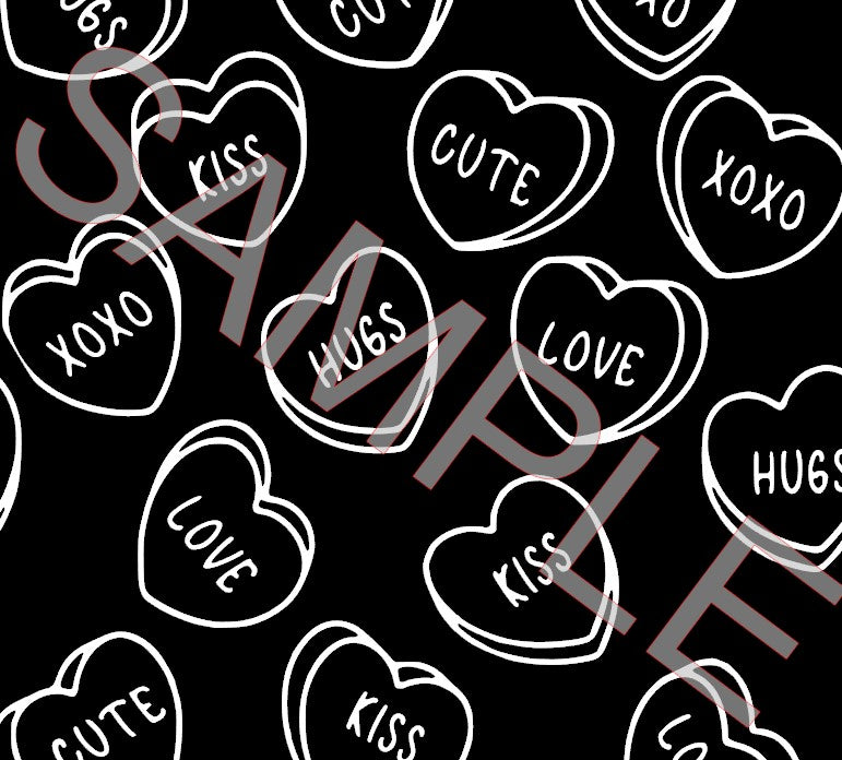 CONVERSATION HEARTS SVG **Digital Download Only**