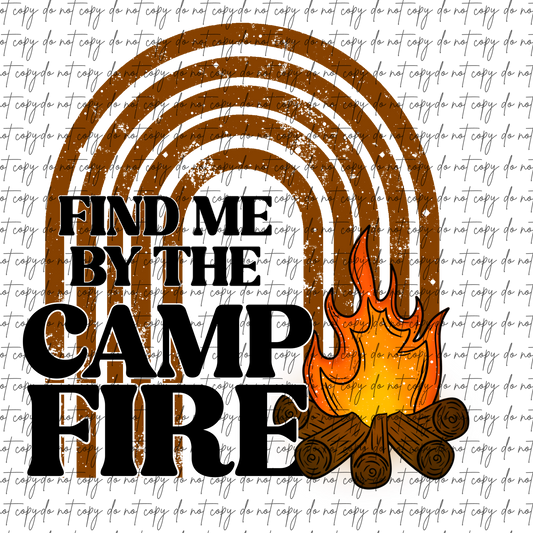 FIND ME BY THE CAMPFIRE DTF