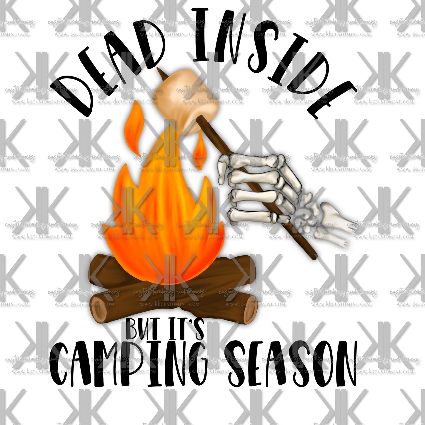 DEAD INSIDE BUT CAMPING SEASON DTF