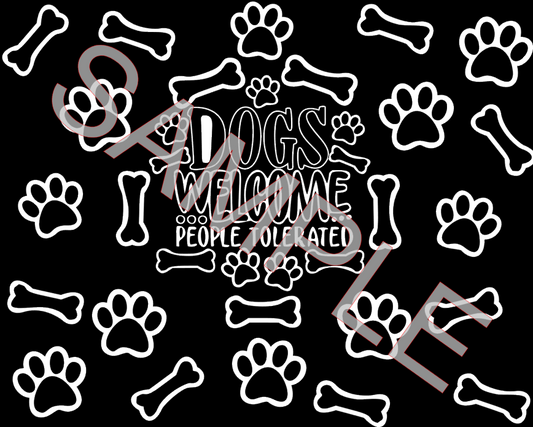 DOGS WELCOME SVG **Digital Download Only**