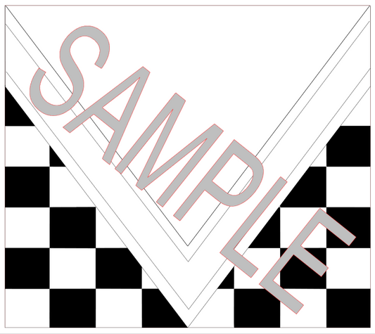 DOUBLE V PLAID SVG **Digital Download Only**