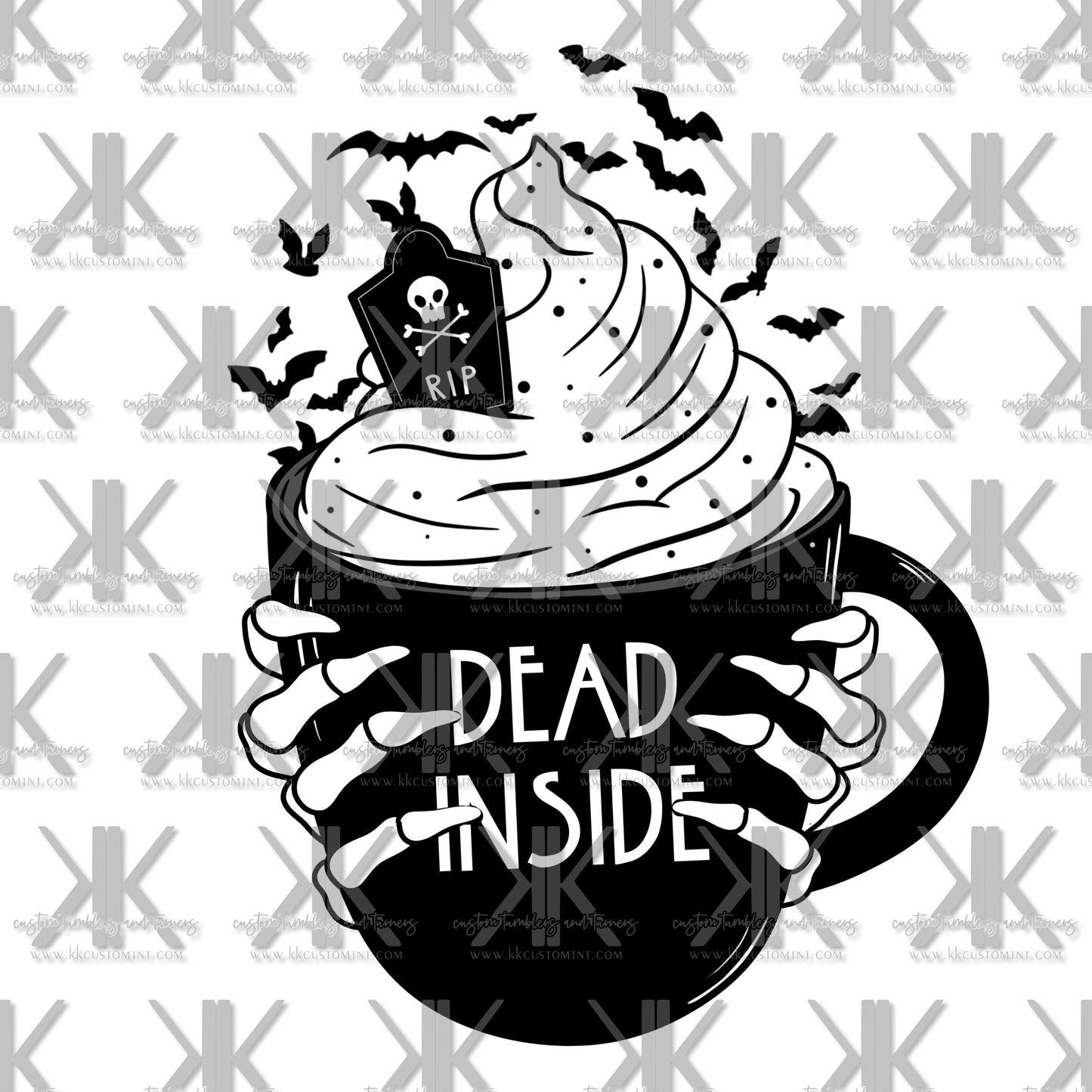 DEAD INSIDE MUG DTF (2 OPTIONS)