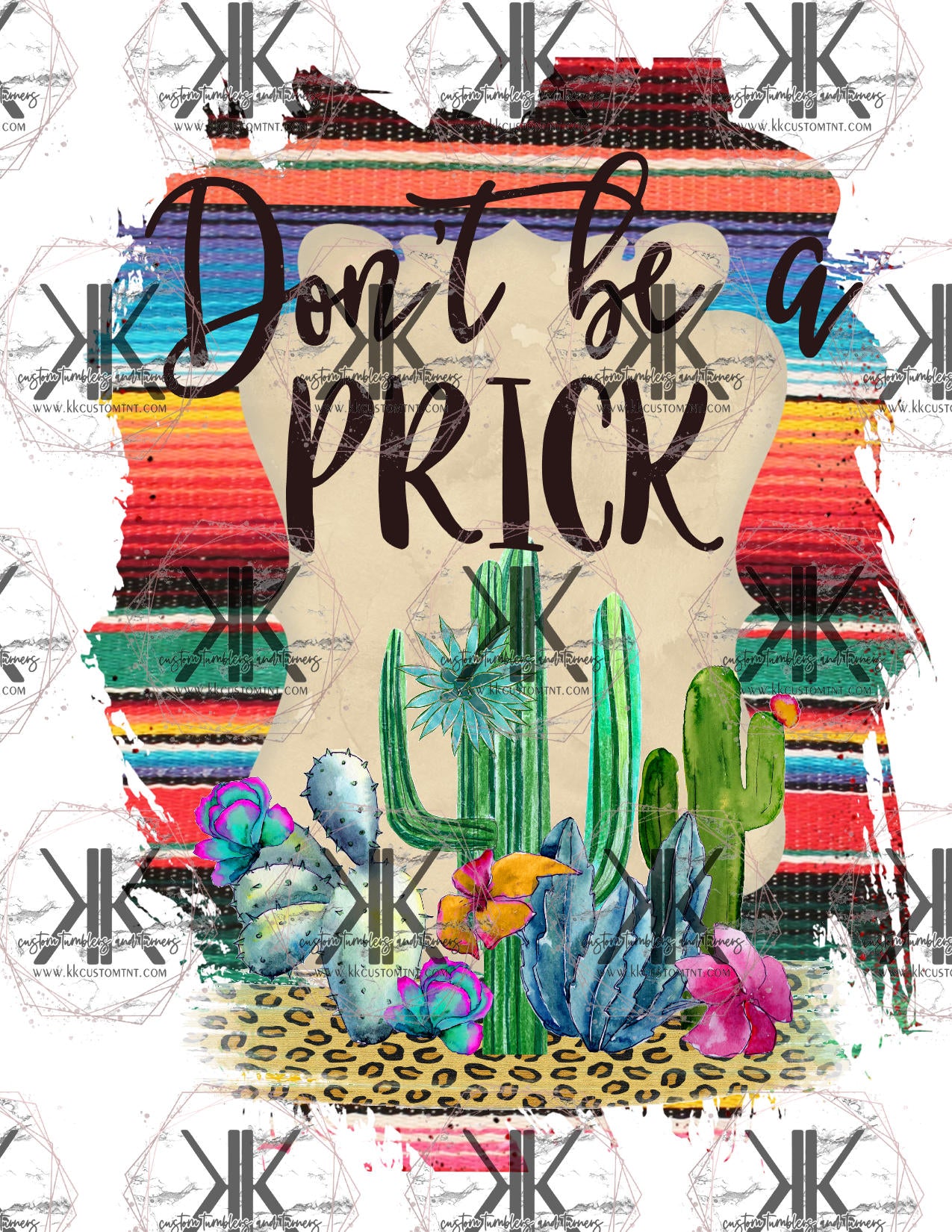 Don't Be a Prick Cactus **Digital Download Only**