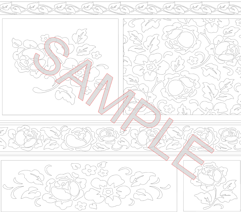 FLORAL COLLAGE SVG **Digital Download Only**