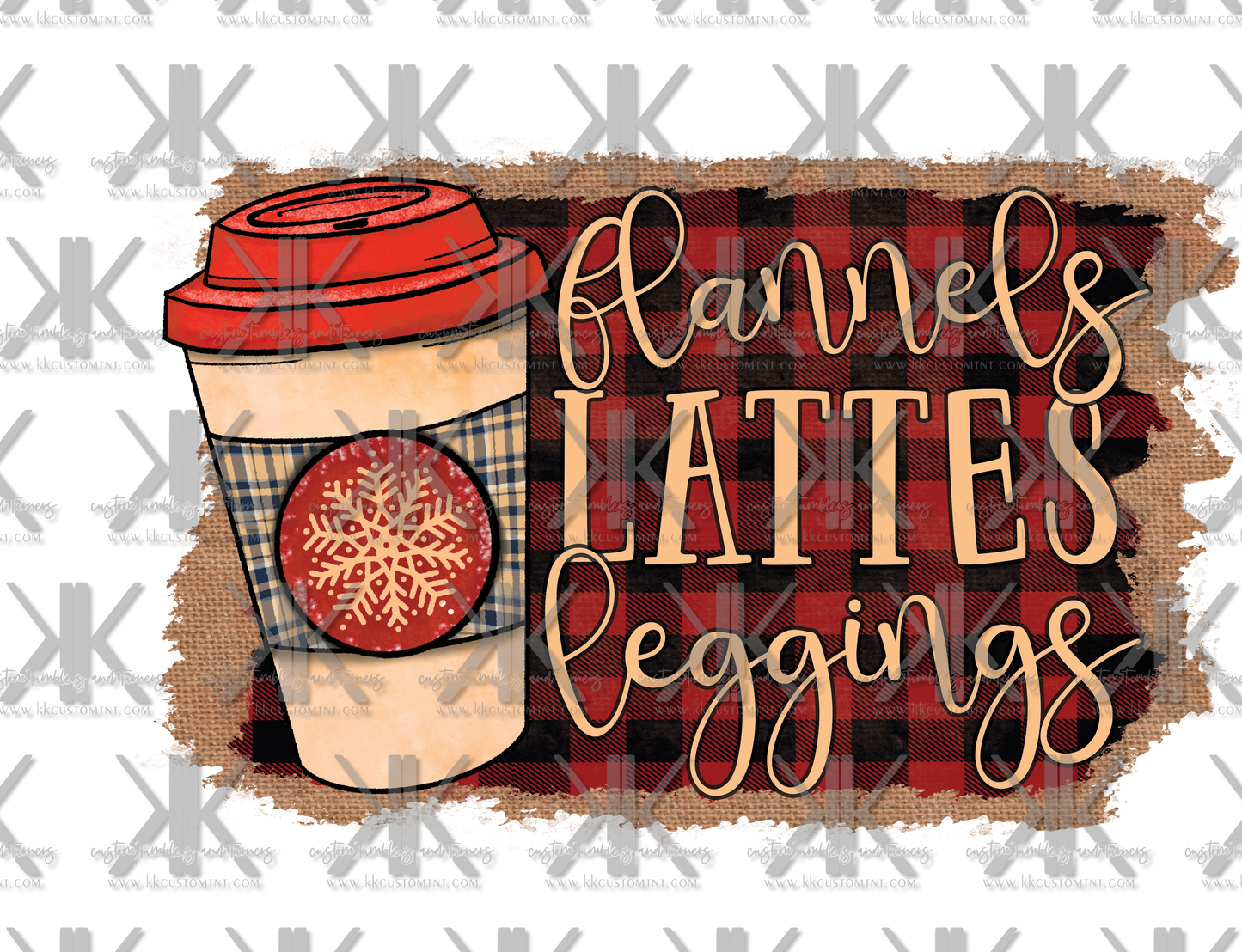 FLANNES LATTES & LEGGINGS DTF