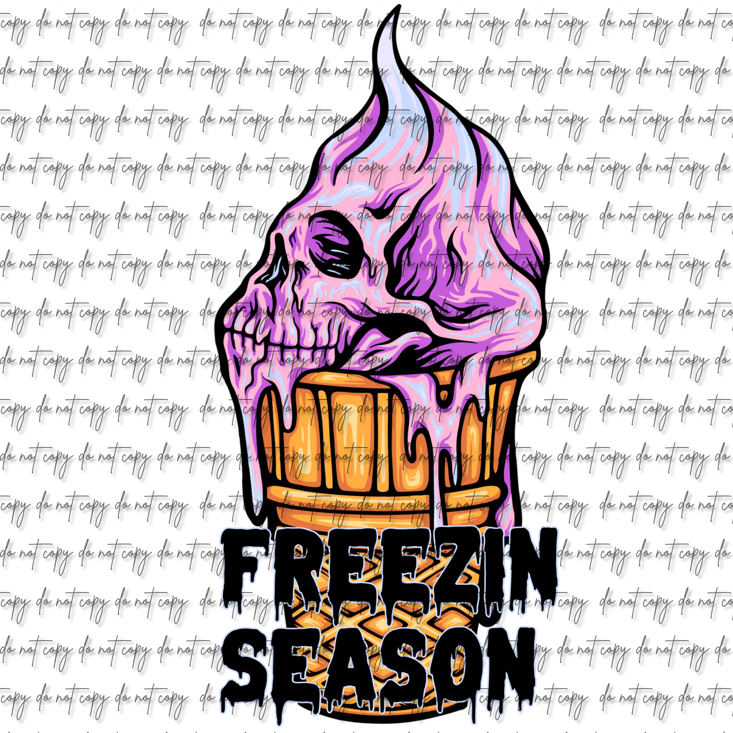 FREEZIN SEASON SKELLIE DTF (W/POCKET OPTION)