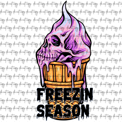 FREEZIN SEASON SKELLIE DTF (W/POCKET OPTION)