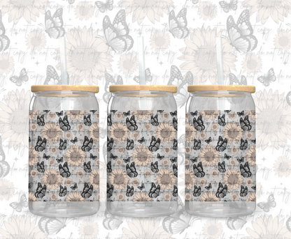 GOLDEN FLOWER UV DTF WRAP/DECAL