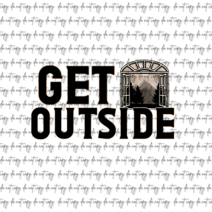 GET OUTSIDE DTF (W/POCKET OPTION)