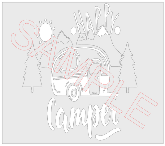 HAPPY CAMPER SVG/PNG **Digital Download Only**