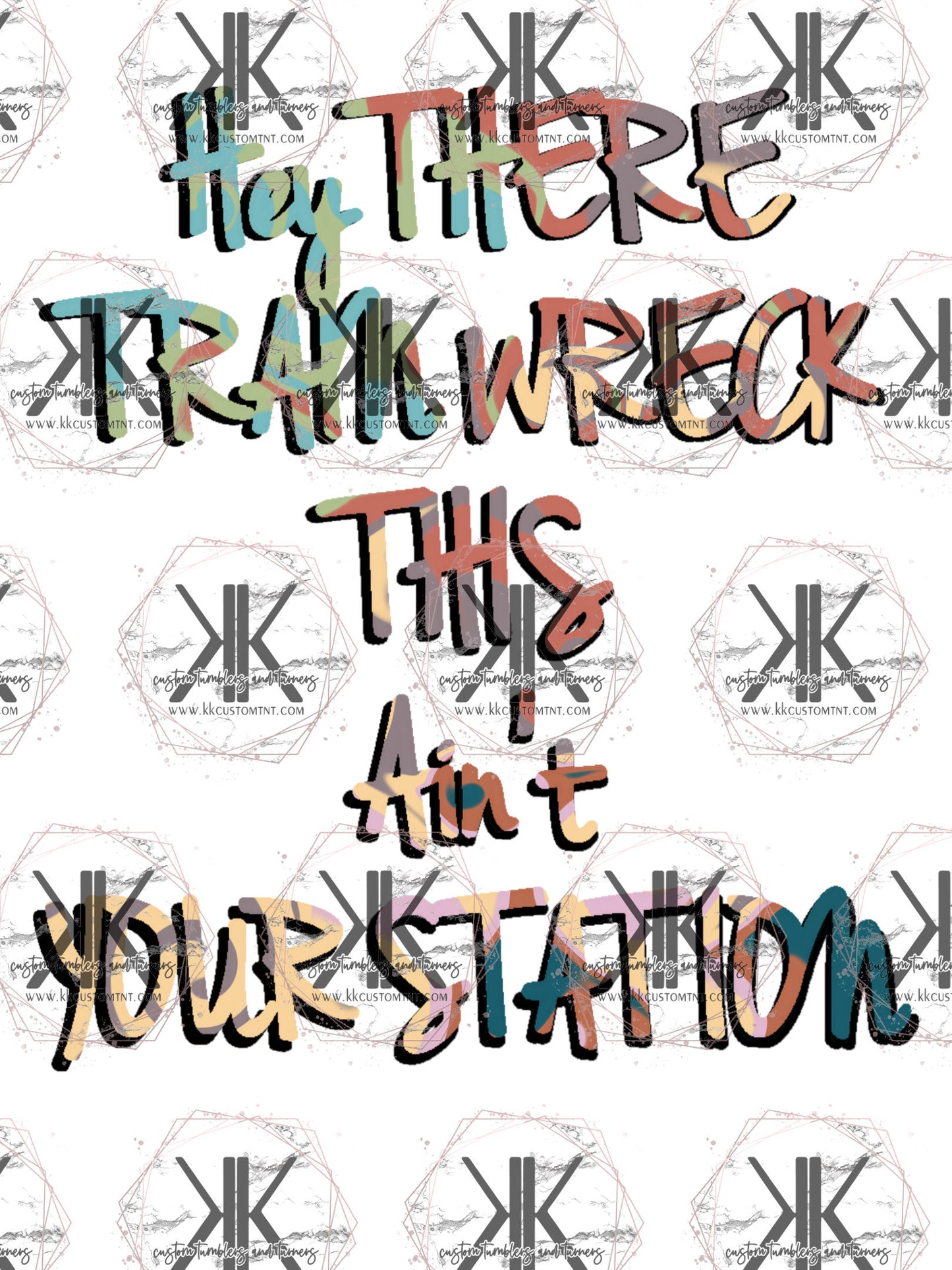 HEY THERE TRAINWRECK **Digital Download Only**