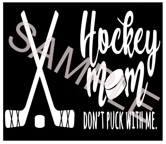 HOCKEY MOM SVG/PNG **Digital Download Only**