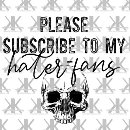 HATER FANS DTF