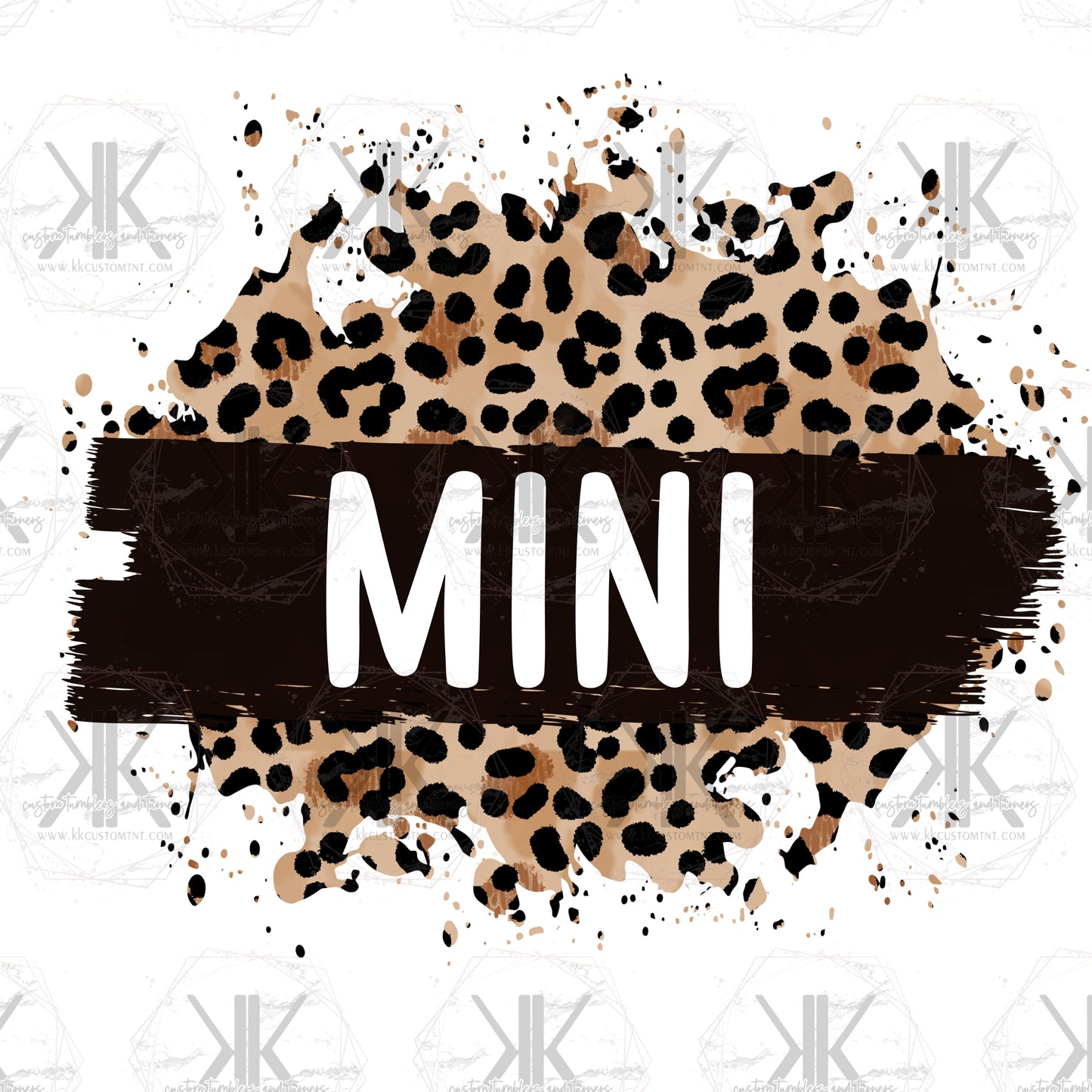 Leopard Mimi PNG DTF