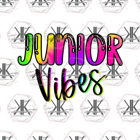 Junior Vibes PNG **Digital Download Only**