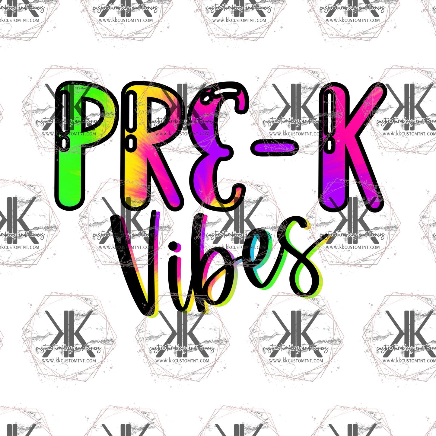 Pre-K Vibes PNG DTF