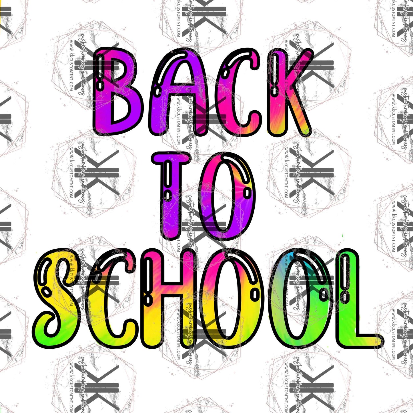 Back to School PNG **Digital Download Only**