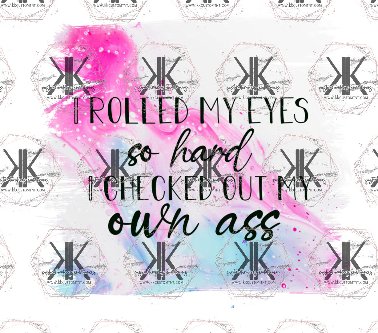 I Rolled My Eyes PNG **Digital Download Only**