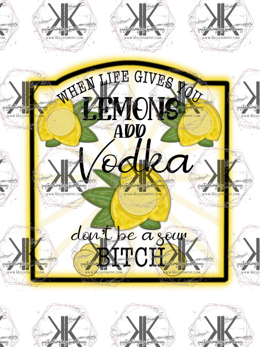 LEMONS & VODKA DTF