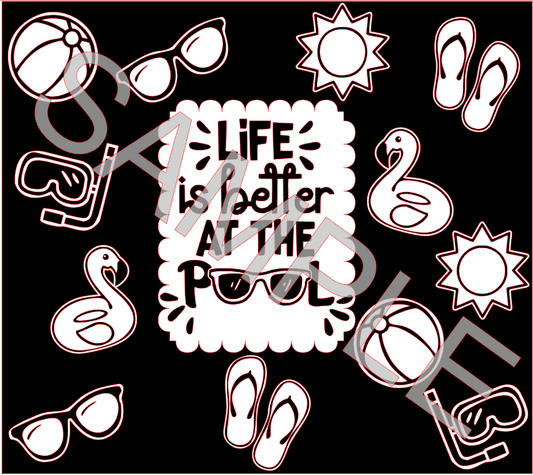 LIFE IS BETTER SVG **Digital Download Only**