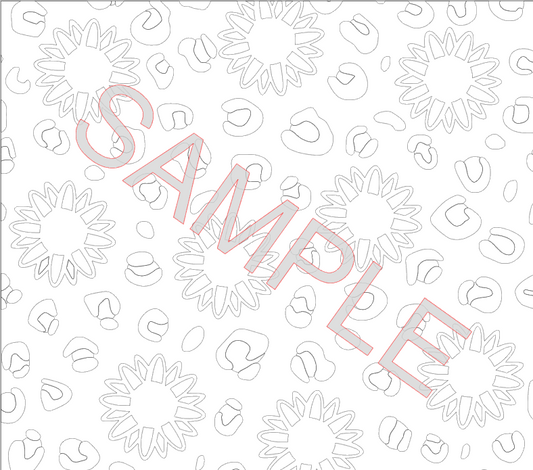 LEOPARD SUNFLOWER SVG **Digital Download Only**