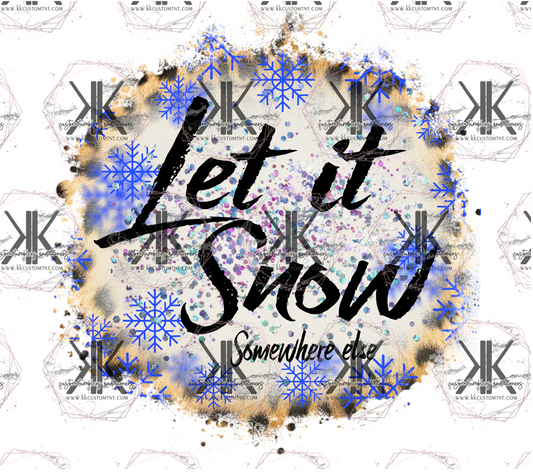 Let It Snow PNG **Digital Download Only**