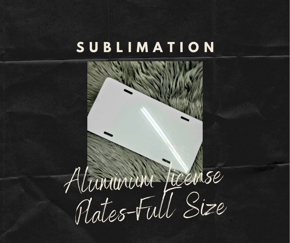 Aluminum License Plate Sublimation Blank