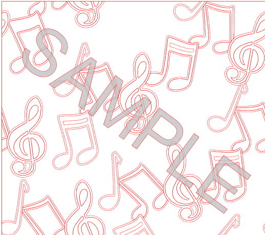 MUSIC NOTES SVG **Digital Download Only**