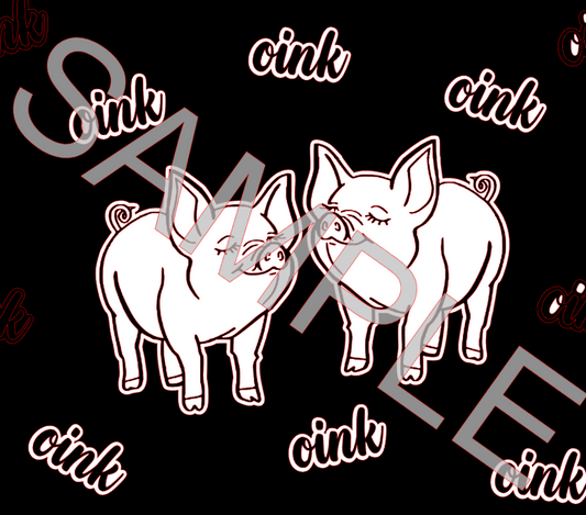 OINK OINK SVG **Digital Download Only**