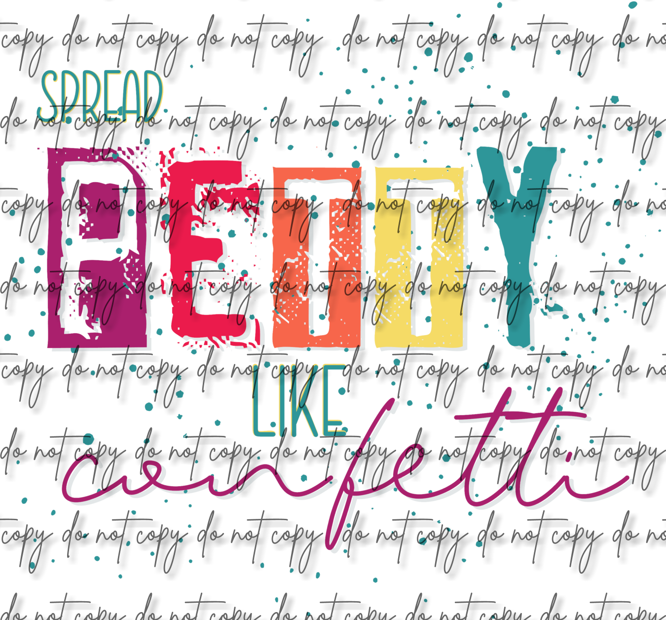 PETTY CONFETTI BRIGHT *Digital Download Only**