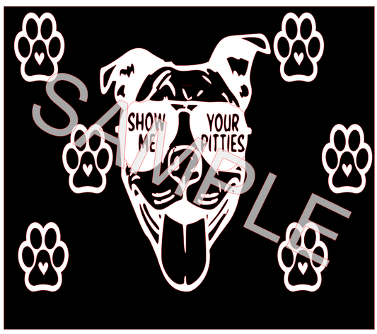 PITTIES SVG/PNG **Digital Download Only**