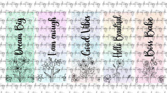 POSITIVE PEN WRAPS *Digital Download Only**