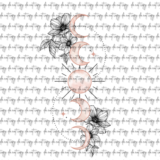 MOON PHASES DTF (SPINE & POCKET OPTION)