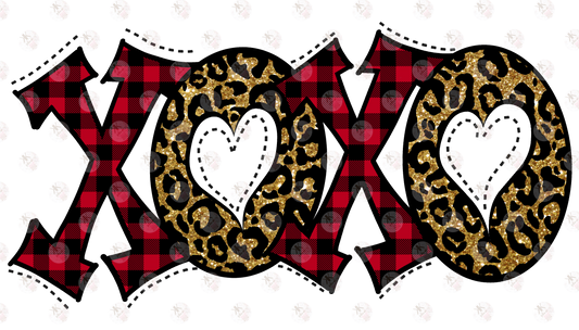 XOXO Leopard DTF