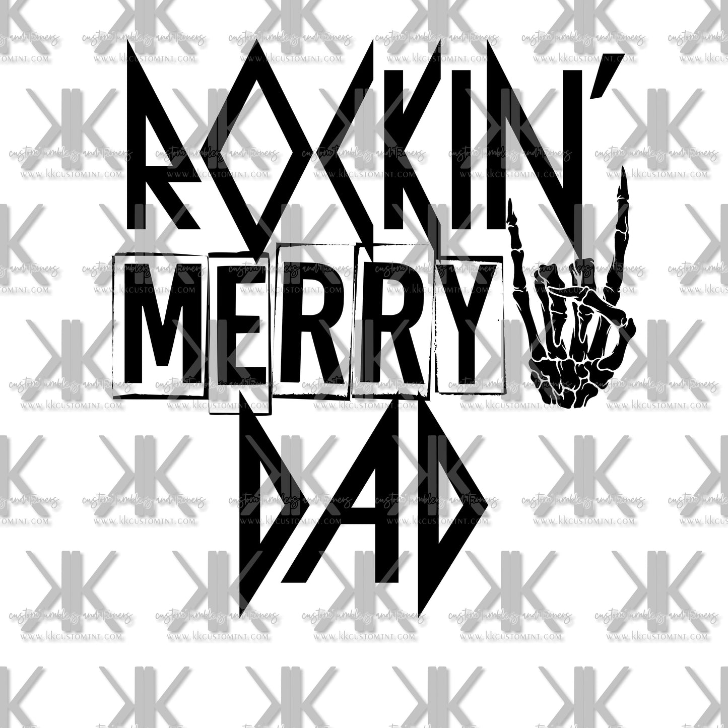 ROCKIN MERRY FAMILY DTF (MULTIPLE OPTIONS)