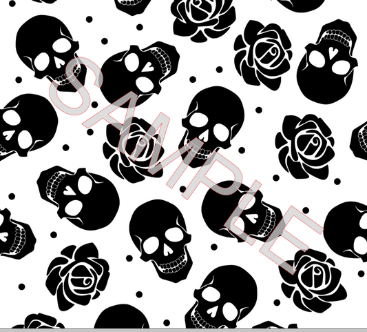 ROSES N SKULLS SVG **Digital Download Only**