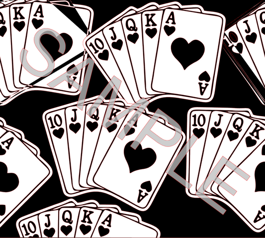 ROYAL FLUSH SVG **Digital Download Only**