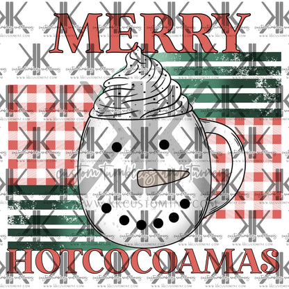 MERRY HOT COCOAMAS (RED/GREEN)  DTF