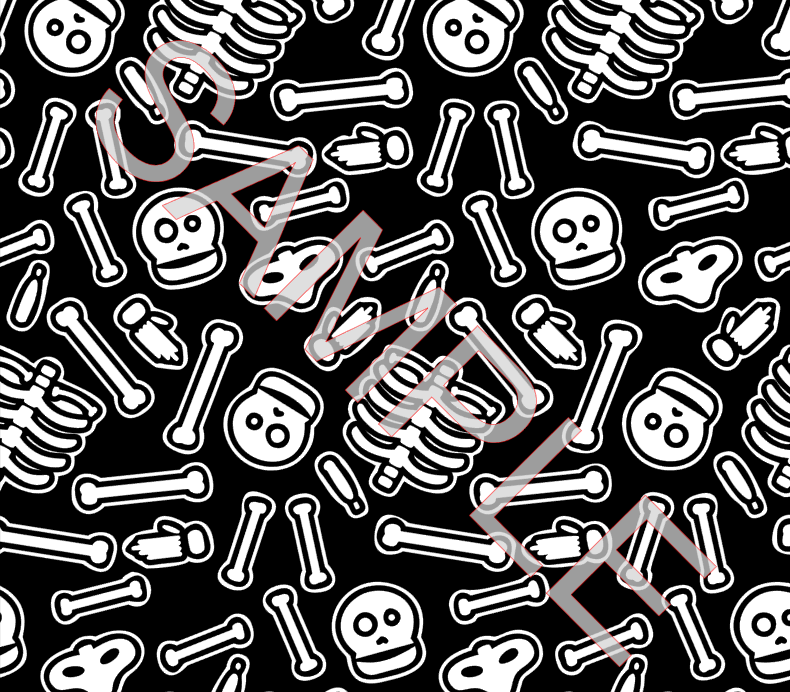 SCATTERED BONES SVG **Digital Download Only**